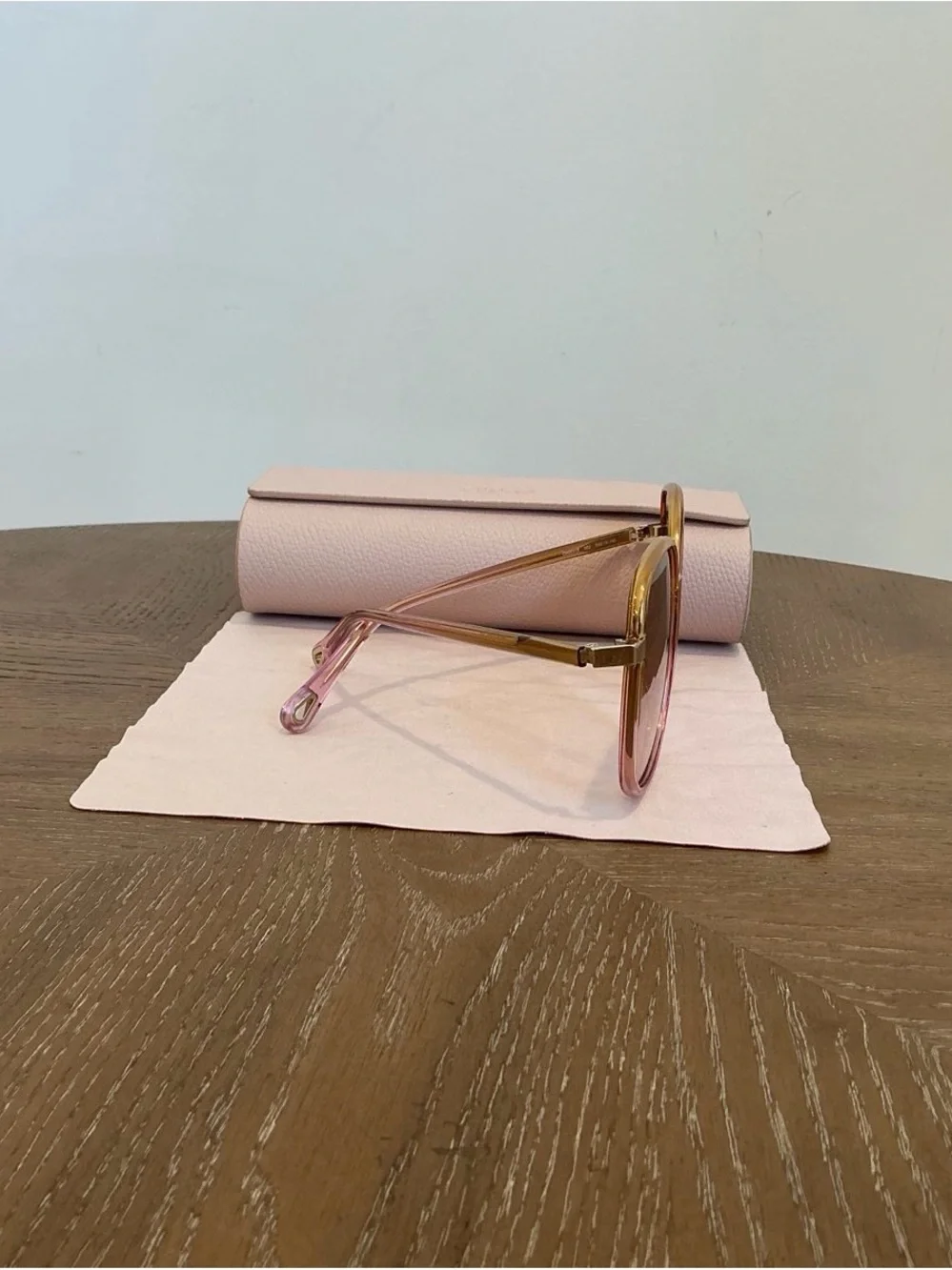 Chloé Eyewear oversized-frames sunglasses